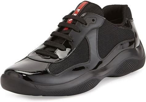 prada leather low trainers|prada shoes for women.